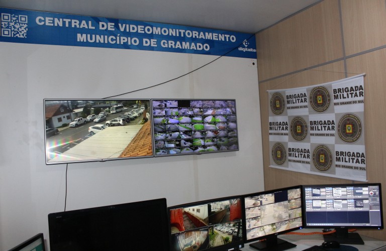 Central de monitoramento de Gramado - Carlos Borges